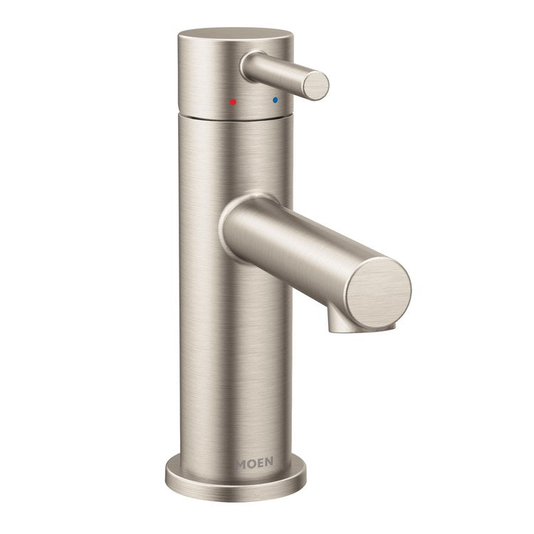 Lavatory Faucet Align 1 Lever ADA WaterSense Brushed Nickel 1.0 Gallons per Minute Rigid Pop-Up 1/3 Hole