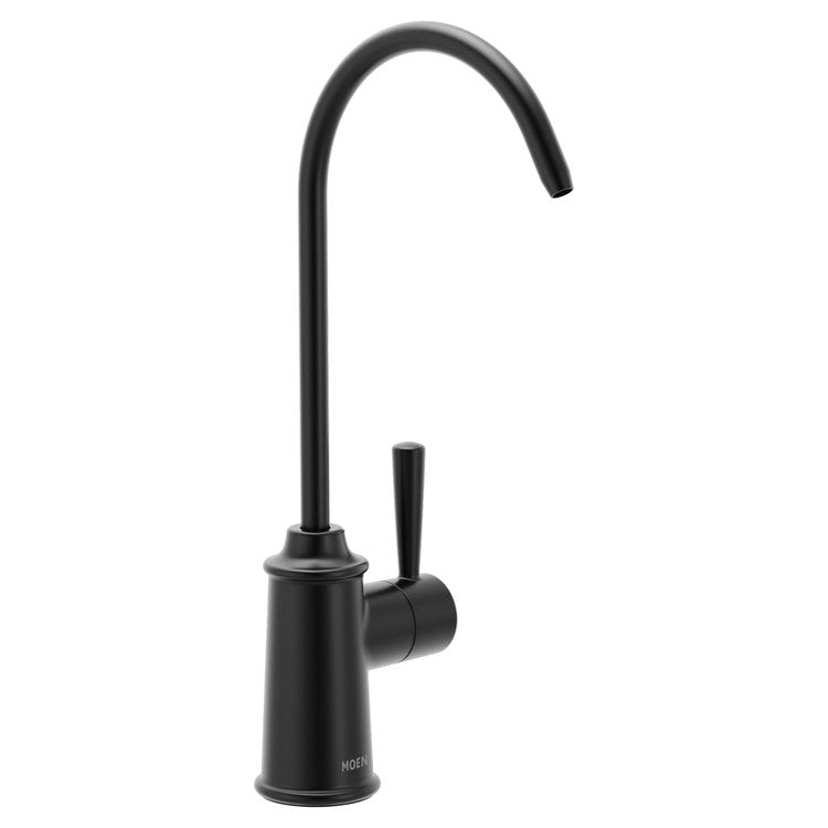 Beverage Faucet Sip Traditional 1 Lever CALGreen ADA Matte Black High Arc Swivel 1 Hole 1.5 Gallons per Minute - Image 1