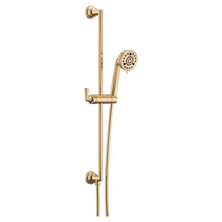 Handshower Bar Beauclere Multi Function Slide Brilliance Polished Gold 32 Inch
