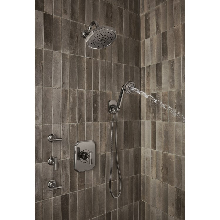 Handshower Beauclere Brilliance Black Onyx 4 Function WaterSense ADA 1.75 Gallons per Minute 3-11/16 Inch - Image 2
