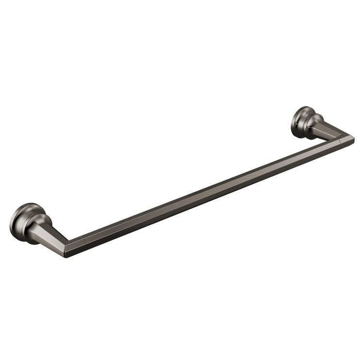 Towel Bar Beauclere 18 Inch Brilliance Black Onyx Metal - Image 1