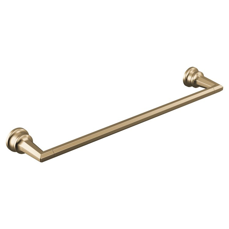 Towel Bar Beauclere 18 Inch Brilliance Luxe Gold Metal - Image 1