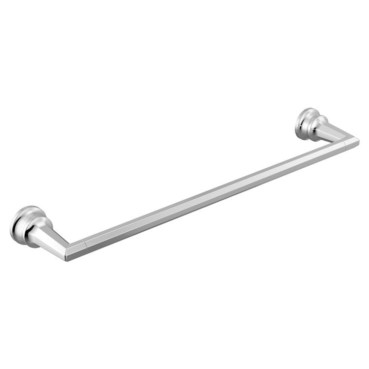 Towel Bar Beauclere 18 Inch Polished Chrome Metal - Image 1