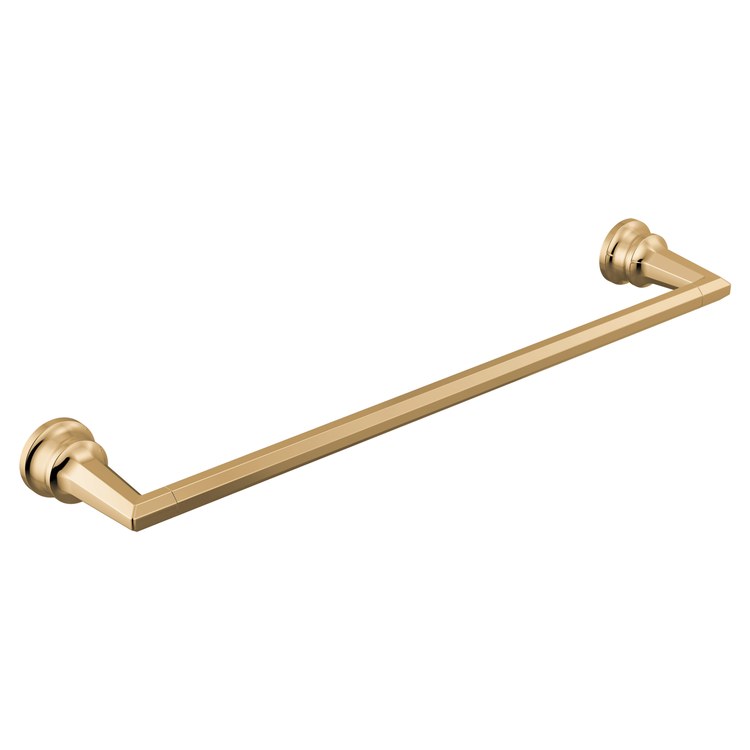 Towel Bar Beauclere 18 Inch Brilliance Polished Gold Metal - Image 1