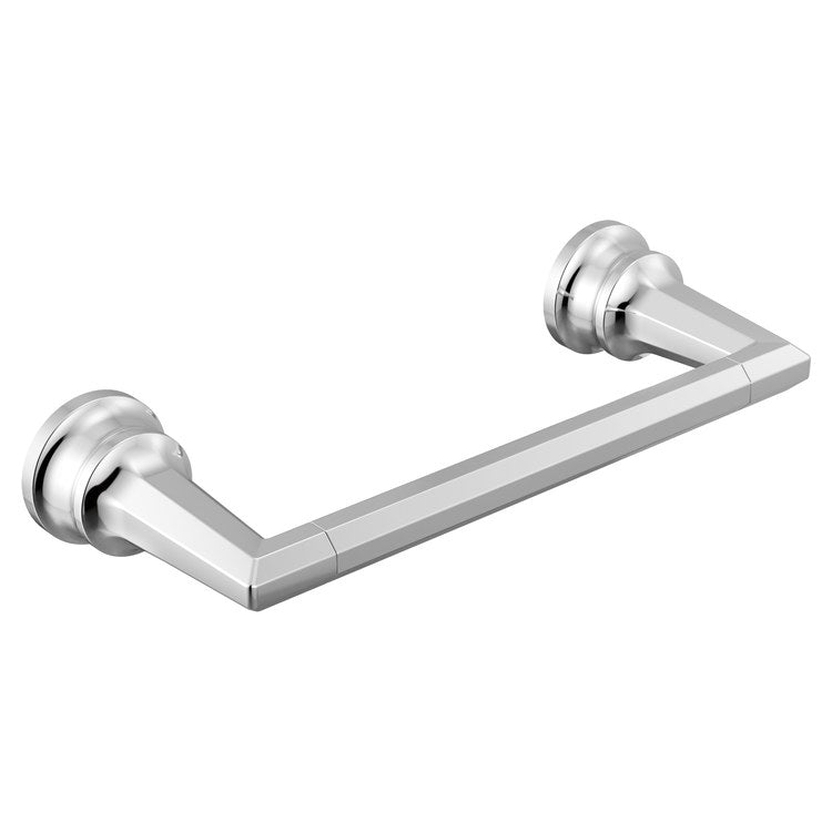 Towel Bar Beauclere 8 Inch Polished Chrome Metal - Image 1