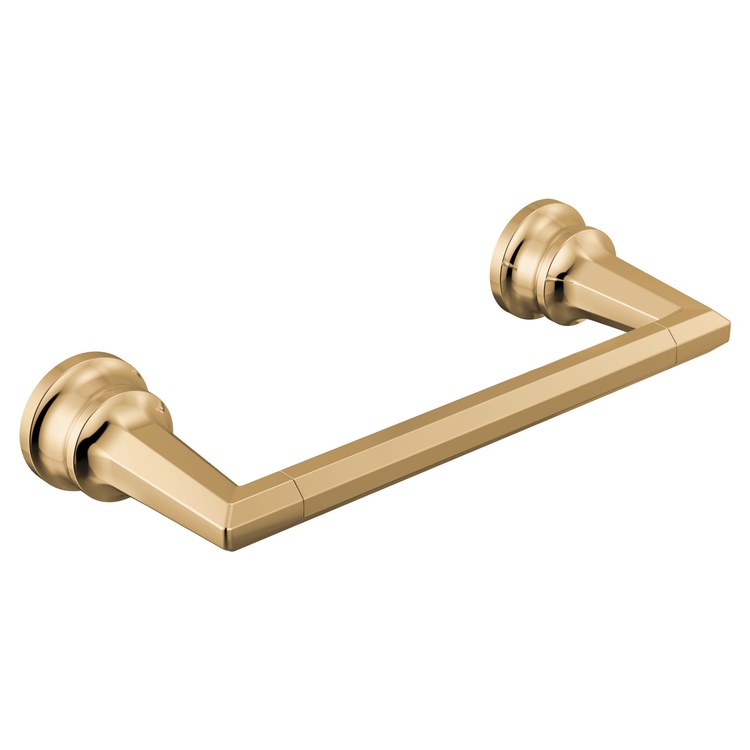 Towel Bar Beauclere 8 Inch Brilliance Polished Gold Metal - Image 1
