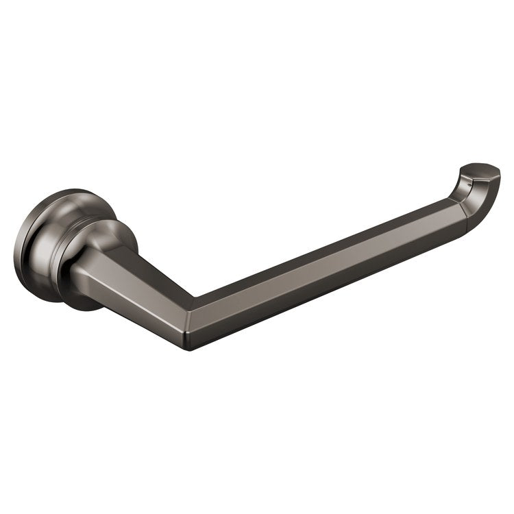 Toilet Paper Holder Beauclere Brilliance Black Onyx 7 Inch 3-5/16 Inch Wall Mount - Image 1