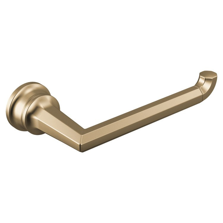 Toilet Paper Holder Beauclere Brilliance Luxe Gold 7 Inch 3-5/16 Inch Wall Mount - Image 1