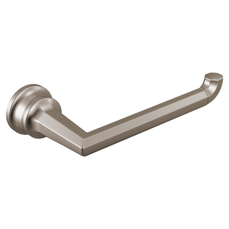 Toilet Paper Holder Beauclere Brilliance Luxe Nickel 7 Inch 3-5/16 Inch Wall Mount - Image 1
