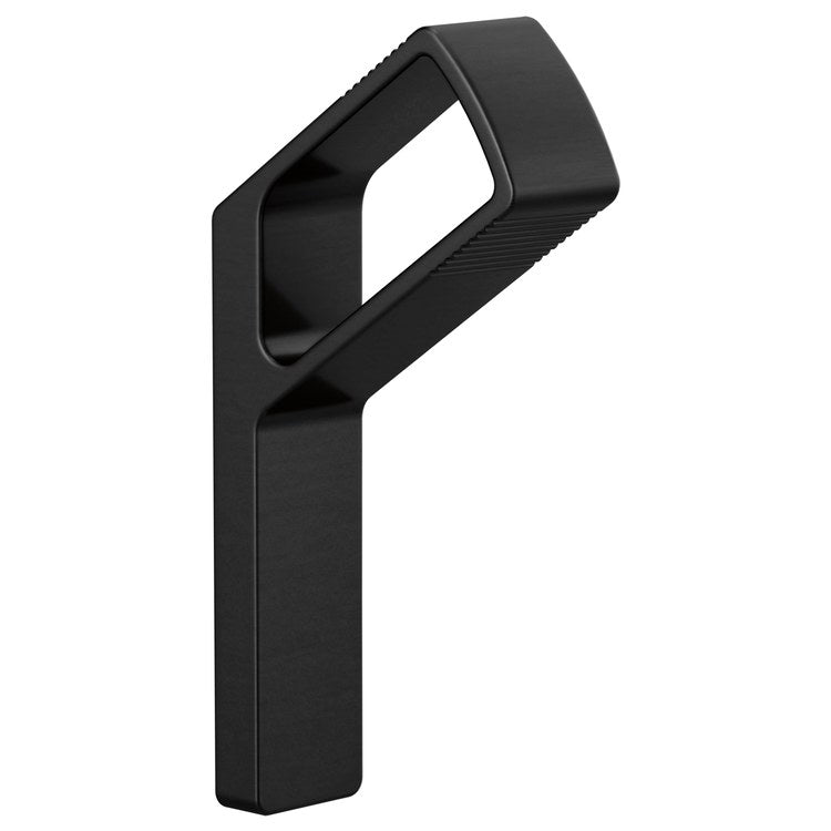 Robe Hook Kintsu Matte Black 2-1/8 Inch Wall Mount Metal - Image 1
