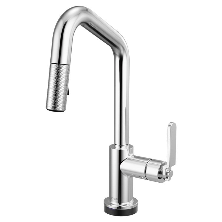 Prep Faucet Litze Smarttouch 1 Industrial Handle ADA Polished Chrome Pull Down Dual Function Angle 360 DEG Swivel 1.8 Gallons per Minute - Image 1