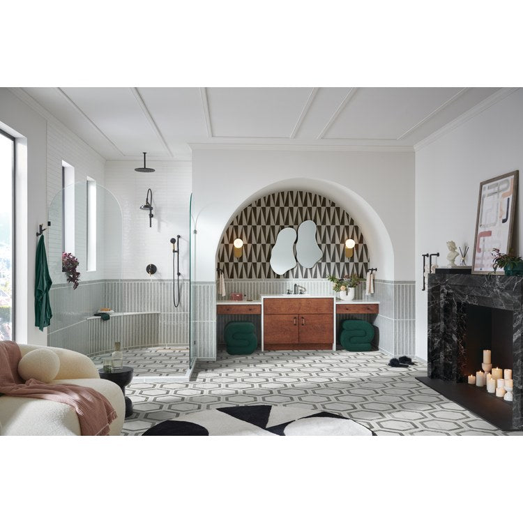 Towel Bar Litze 18 Inch Matte Black Zinc - Image 2