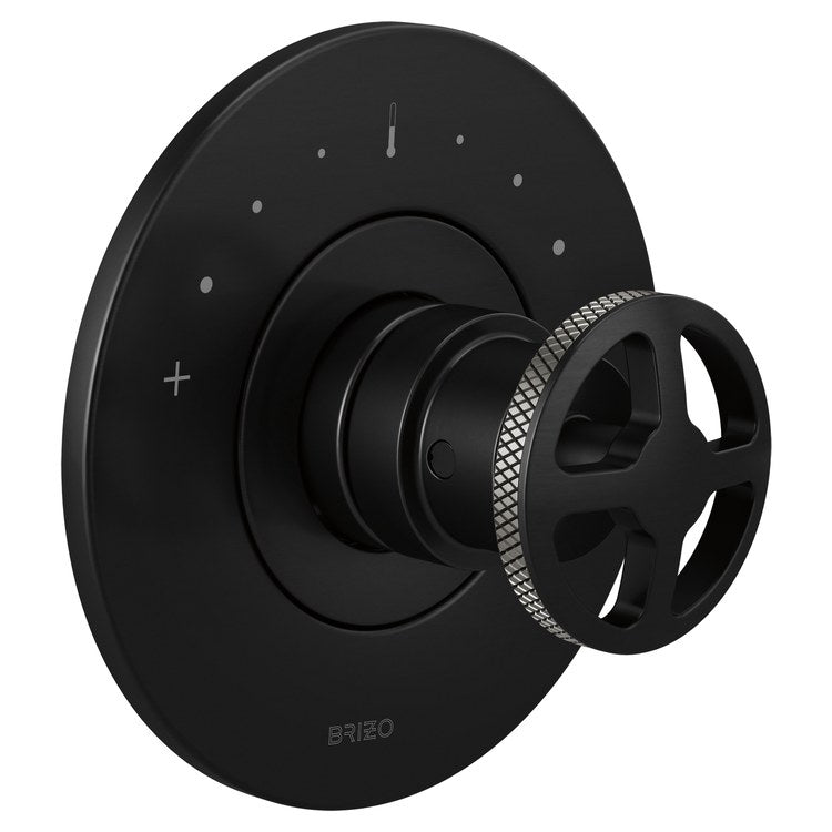 Thermostatic Trim Litze Sensori Less Handle Matte Black 7 Inch ADA - Image 2