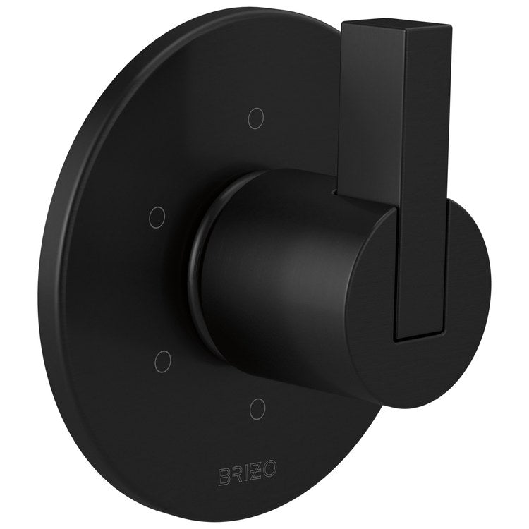 Diverter Trim Litze 6 Functions Matte Black Less Handle ADA - Image 1