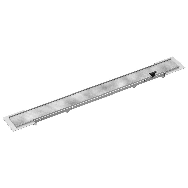 Linear Drain Seamless 24 Inch Stainless Steel for Shower - Image 1