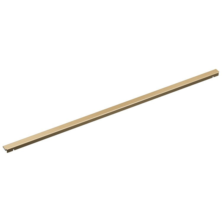 Wall Trim with Mounting Kit 36 Inch Brilliance Luxe Gold for Reversible Linear Shower Drain