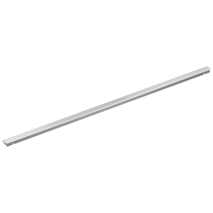 Wall Trim with Mounting Kit 36 Inch Polished Chrome for Reversible Linear Shower Drain - Image 1
