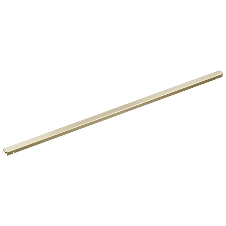 Wall Trim with Mounting Kit 36 Inch Brilliance Polished Nickel for Reversible Linear Shower Drain - Image 1