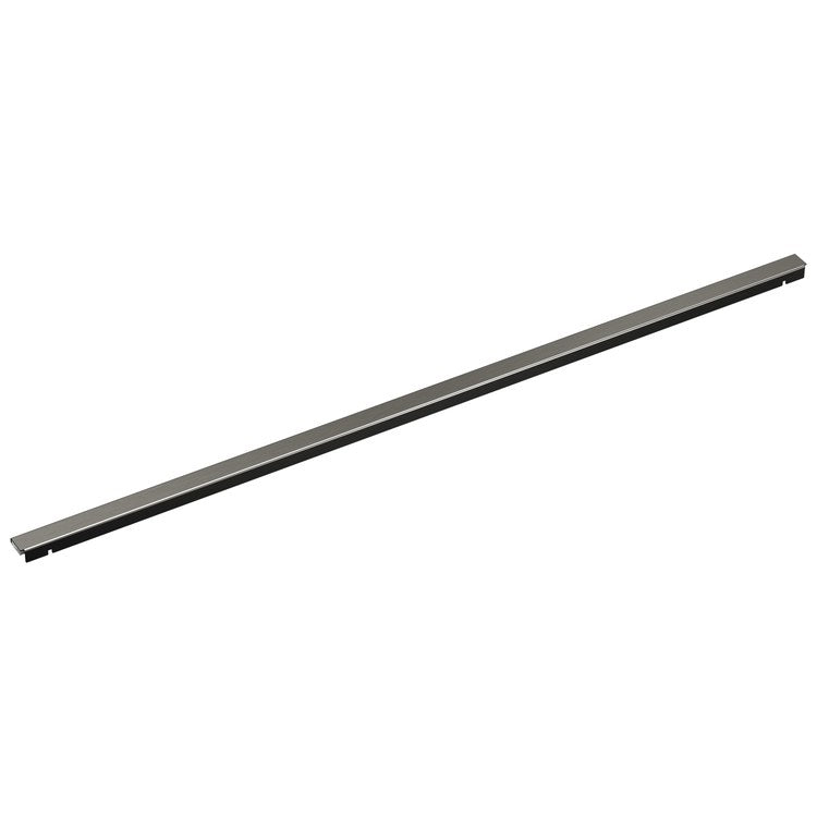 Wall Trim with Mounting Kit 36 Inch Brilliance Luxe Steel for Reversible Linear Shower Drain - Image 1