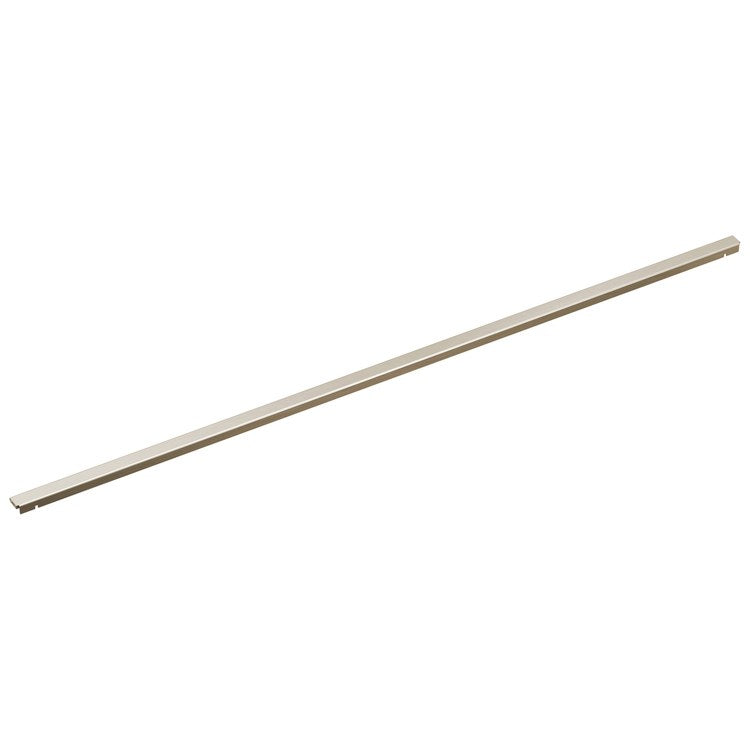 Wall Trim with Mounting Kit 48 Inch Brilliance Brushed Nickel for Reversible Linear Shower Drain
