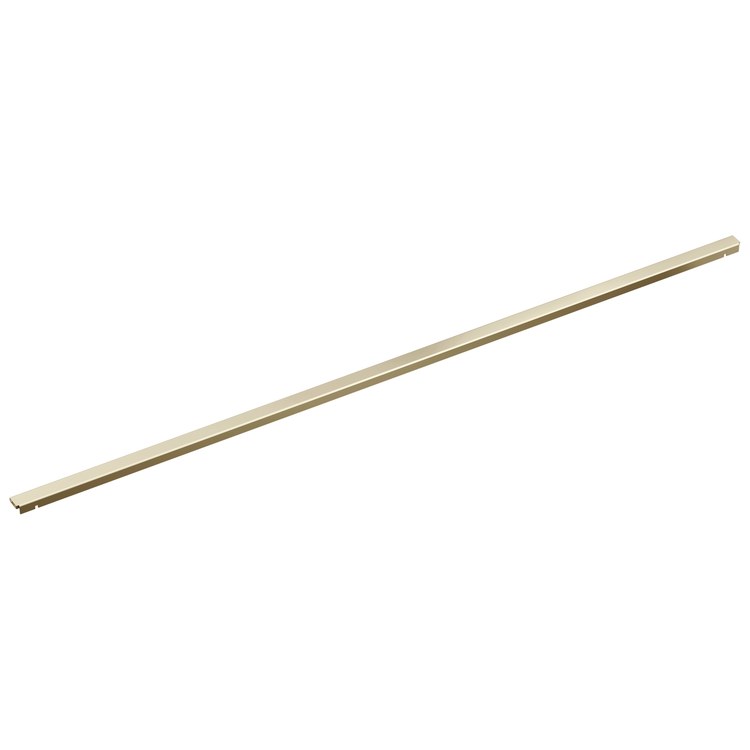 Wall Trim with Mounting Kit 48 Inch Brilliance Polished Nickel for Reversible Linear Shower Drain - Image 1