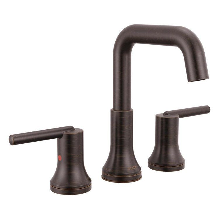 Lavatory Faucet Trinsic Widespread 2 Lever Venetian Bronze 1.2 Gallons per Minute Deck Mount Pop-Up 3 Hole - Image 1