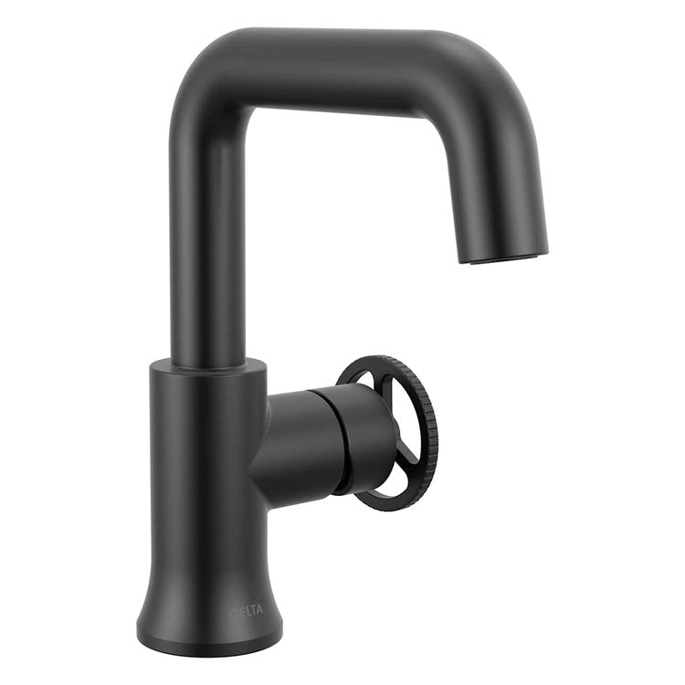 Lavatory Faucet Trinsic 1 Wheel Matte Black 1.2 Gallons per Minute Deck Mount Pop-Up 1 Hole - Image 1
