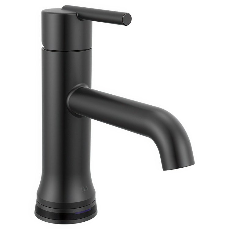 Lavatory Faucet Trinsic 1 Lever Matte Black 1.2 Gallons per Minute Deck Mount Metal Pop-Up 1 Hole Touch2O Touchless Technology