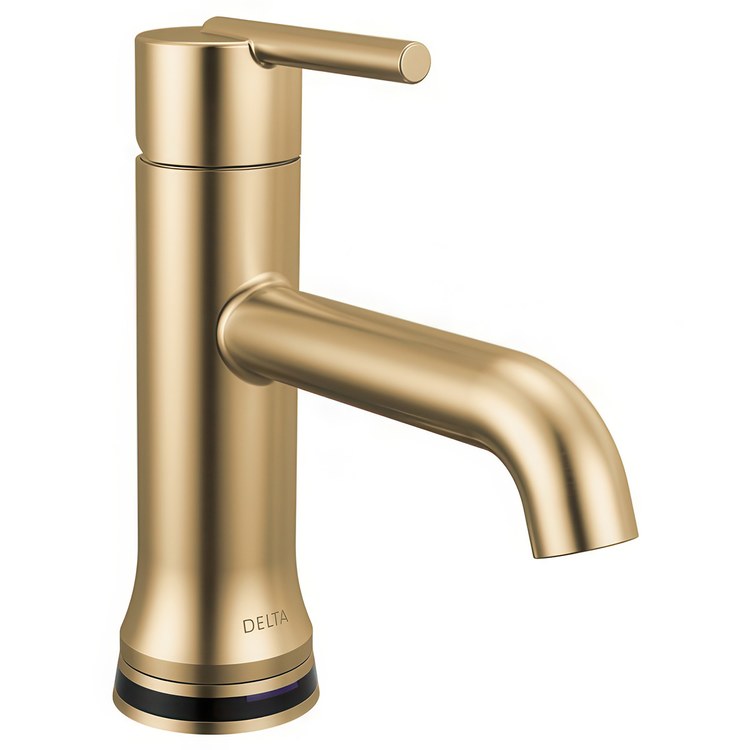 Lavatory Faucet Trinsic 1 Lever Champagne Bronze 1.2 Gallons per Minute Deck Mount Metal Pop-Up 1 Hole Touch2O Touchless Technology