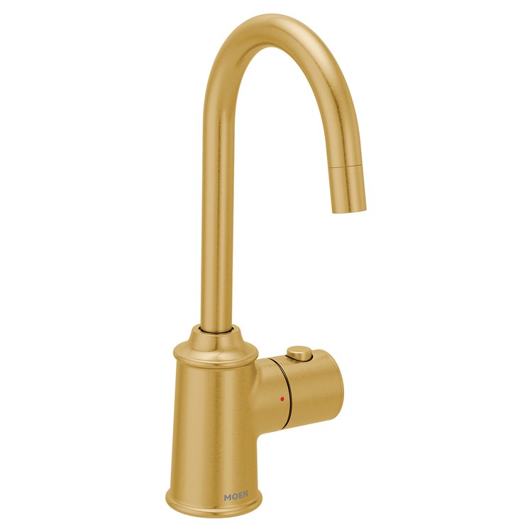 Hot Water Dispenser Sip Traditional Instant 1 Lever High Arc Brushed Gold - Image 1