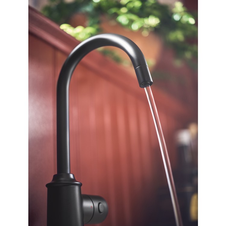 Hot Water Dispenser Sip Traditional Instant 1 Lever High Arc Matte Black - Image 3
