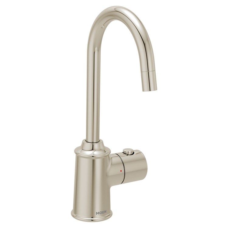 Hot Water Dispenser Sip Traditional Instant 1 Lever High Arc Polished Nickel - Image 1