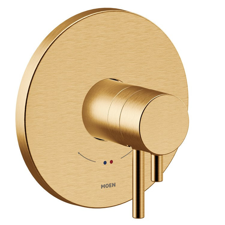 Tub and Shower Valve Trim Align M-Core 4 Series 2 Lever Brushed Gold WaterSense ADA - Image 1
