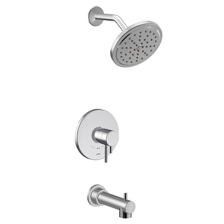 Tub and Shower Trim Align M-Core 4-Series 2 Lever Matte Black WaterSense ADA 1.75 Gallons per Minute - Image 1