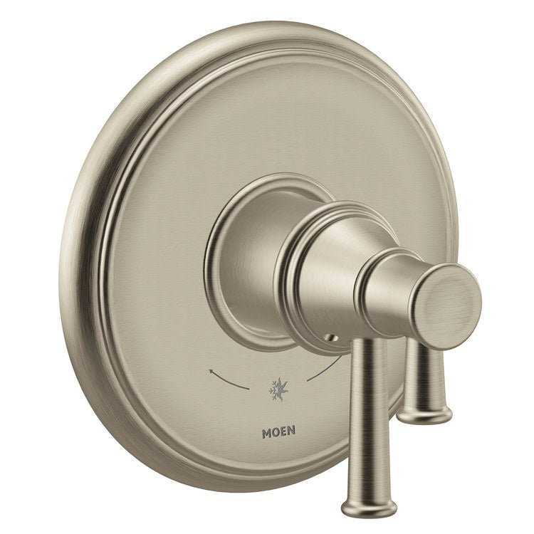 Tub and Shower Valve Trim Belfield M-Core 4 Series 2 Lever Brushed Nickel WaterSense ADA - Image 1