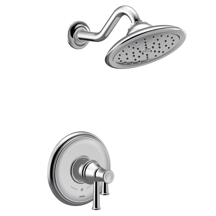 Shower Trim Belfield M-Core 4 Series 2 Lever Chrome WaterSense ADA 1.75 Gallons per Minute - Image 1