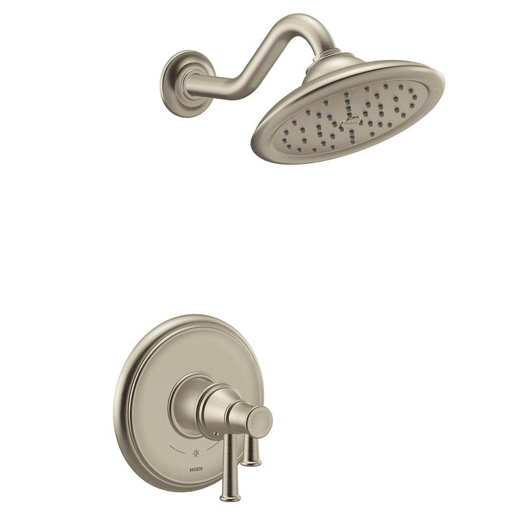 Shower Trim Belfield M-Core 4 Series 2 Lever Brushed Nickel WaterSense ADA 1.75 Gallons per Minute - Image 1