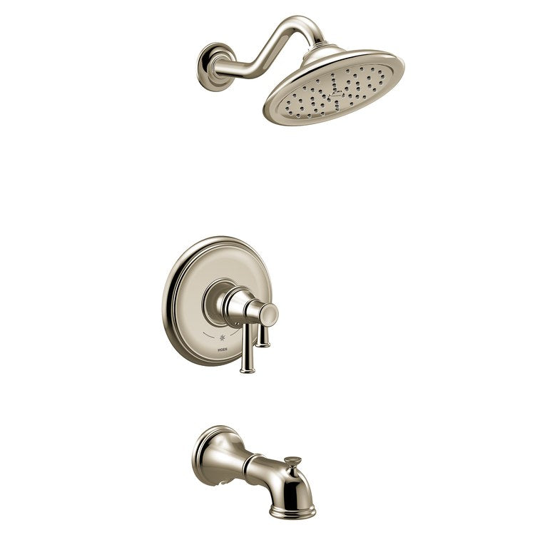Tub and Shower Trim Belfield M-Core 4-Series 2 Lever Polished Nickel WaterSense ADA 1.75 Gallons per Minute - Image 1