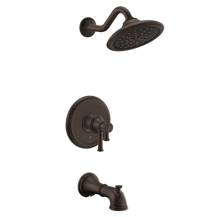 Tub and Shower Trim Belfield M-Core 4-Series 2 Lever Oil Rubbed Bronze WaterSense ADA 1.75 Gallons per Minute - Image 1