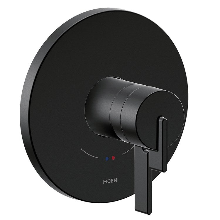 Tub and Shower Valve Trim Cia M-Core 4 Series 2 Lever Matte Black WaterSense ADA - Image 1