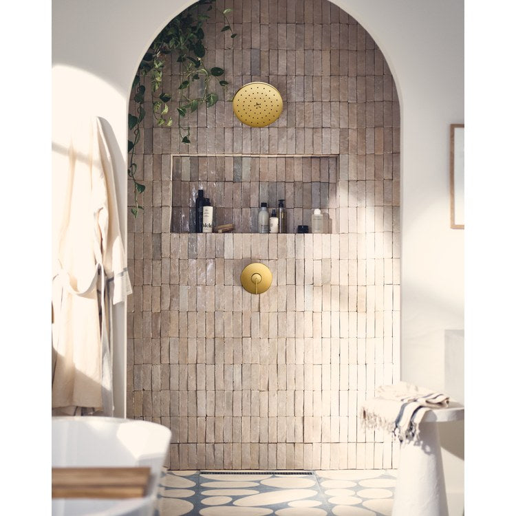 Shower Trim Cia M-Core 4-Series 2 Lever Brushed Gold WaterSense ADA 1.75 Gallons per Minute - Image 2
