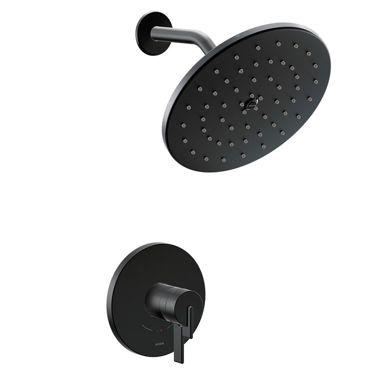 Shower Trim Cia M-Core 4-Series 2 Lever Matte Black WaterSense ADA 1.75 Gallons per Minute - Image 1