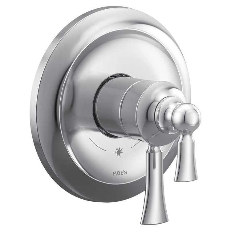 Tub and Shower Valve Trim Wynford M-CORE 4 Series 2 Lever Chrome ADA - Image 1