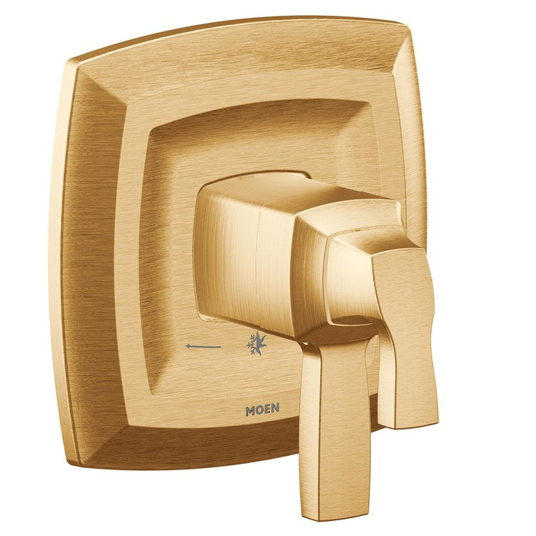 Tub and Shower Valve Trim Voss M-Core 4 Series 2 Lever Brushed Gold WaterSense ADA - Image 1