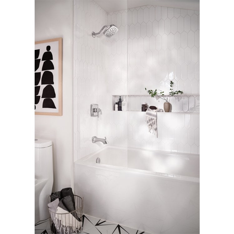 Tub and Shower Trim Voss M-Core 4-Series 2 Lever Chrome WaterSense ADA 1.75 Gallons per Minute - Image 2