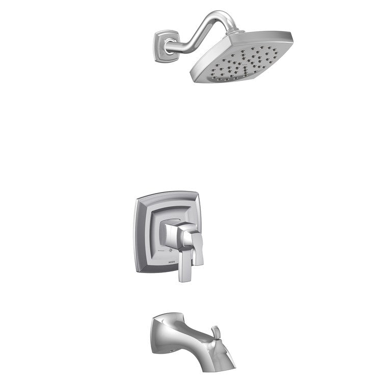 Tub and Shower Trim Voss M-Core 4-Series 2 Lever Chrome WaterSense ADA 1.75 Gallons per Minute - Image 1