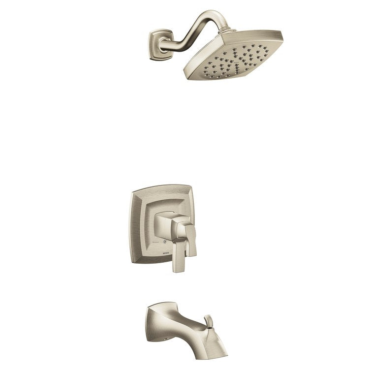 Tub and Shower Trim Voss M-Core 4-Series 2 Lever Brushed Nickel WaterSense ADA 1.75 Gallons per Minute - Image 1
