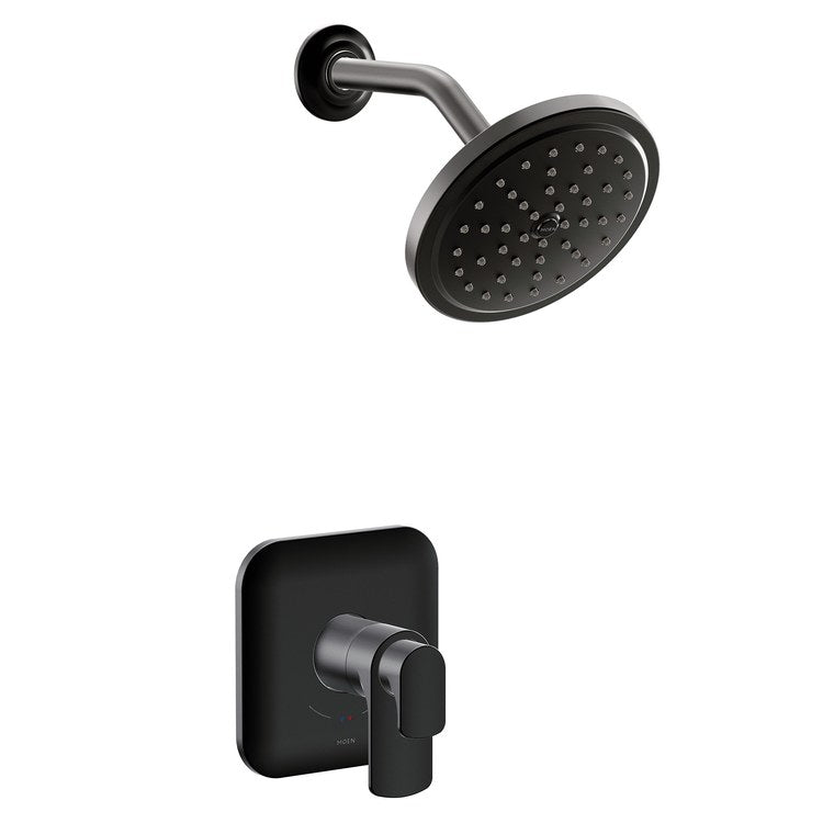 Shower Trim Rizon M-Core 4-Series 2 Lever Matte Black WaterSense ADA 1.75 Gallons per Minute - Image 1