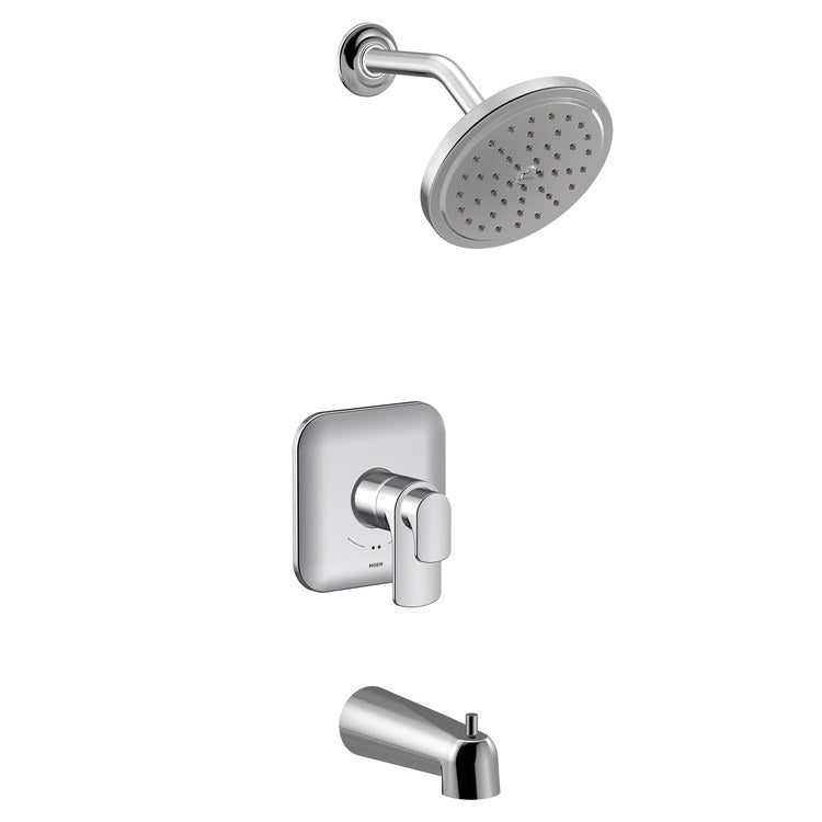 Tub and Shower Trim Rizon M-Core 4-Series 2 Lever Chrome WaterSense ADA 1.75 GPM - Image 1