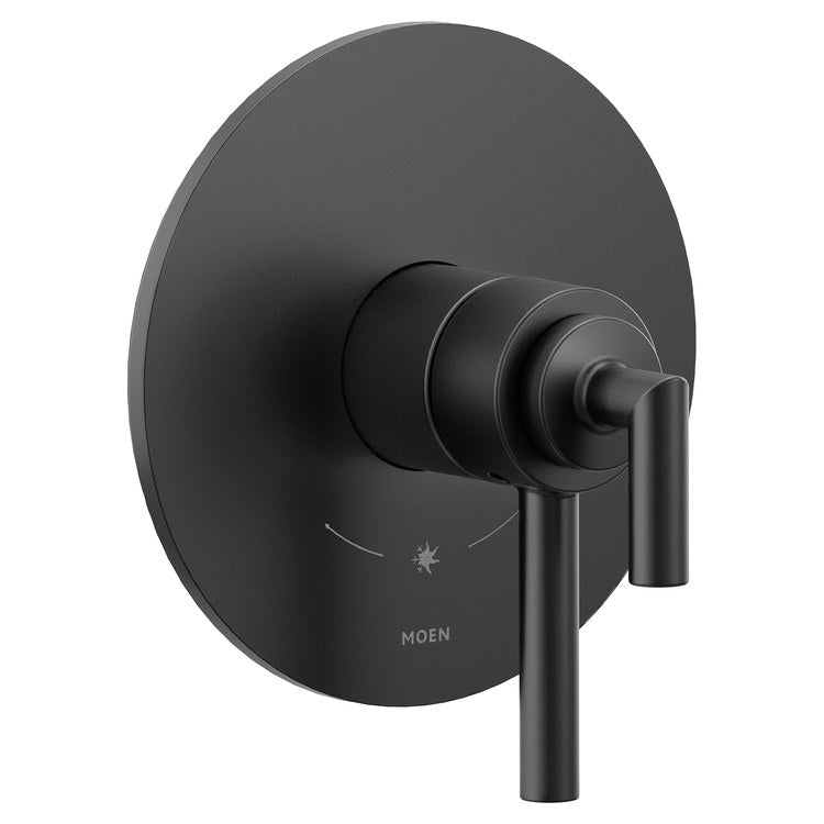 Tub and Shower Valve Trim Arris M-Core 4 Series 2 Lever Matte Black WaterSense ADA 1.75 Gallons per Minute - Image 1